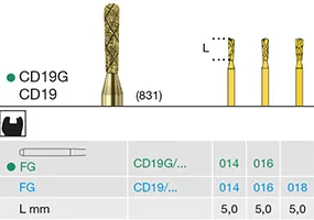 CD19 COOL DIAMANT Hruška 1