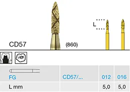 CD57 COOL DIAMANT Plameň